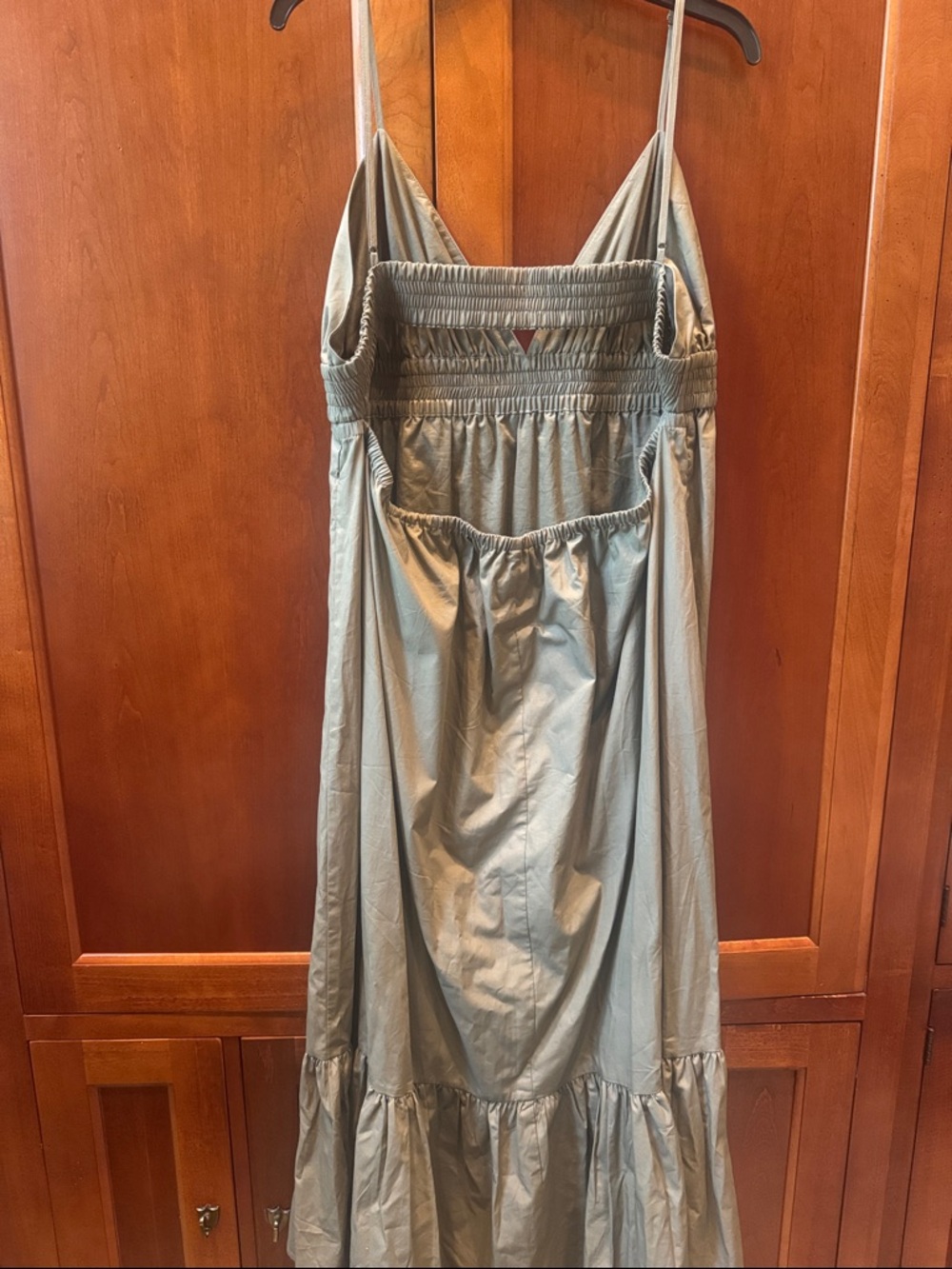 Banana Republic Spaghetti Strap V-Neck Maxi Slip Dress - Picture 2 of 4